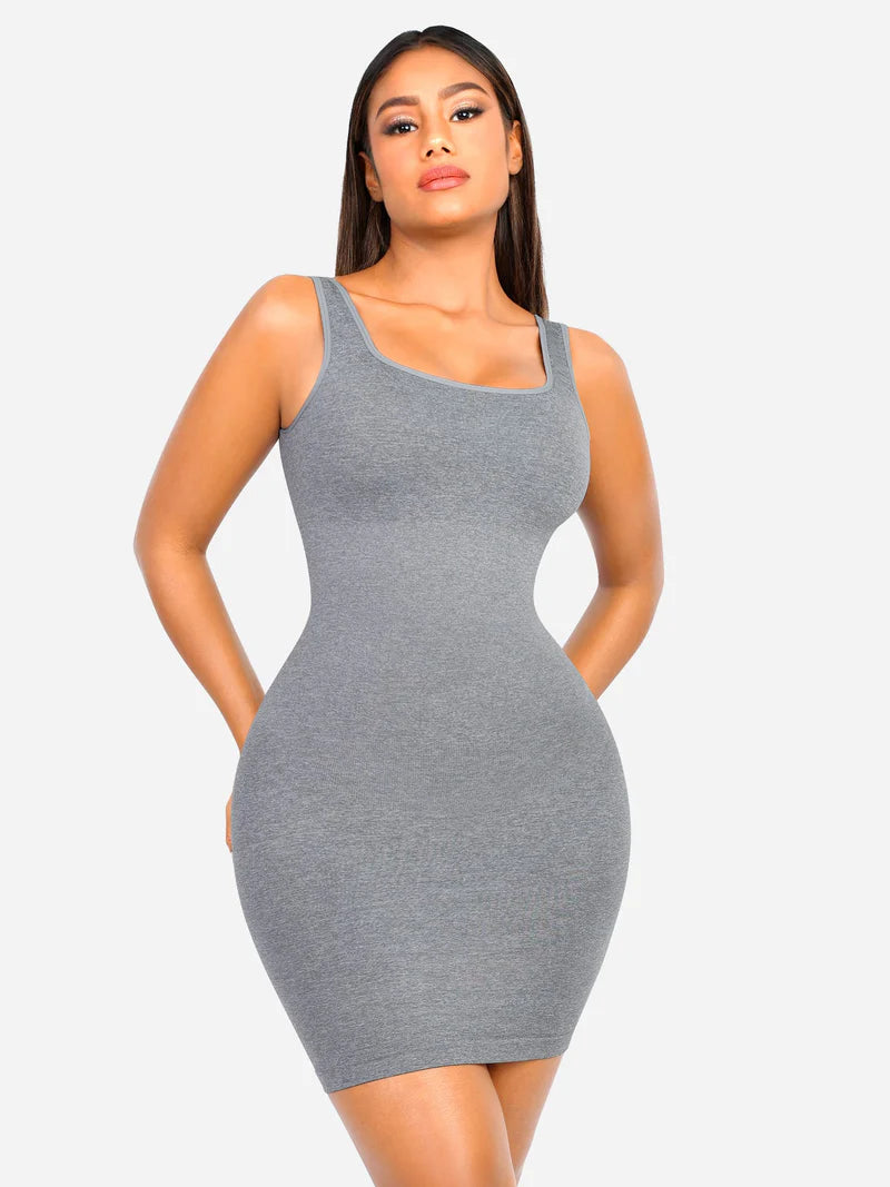 Madella Seamless Square Neck Shaping Dress