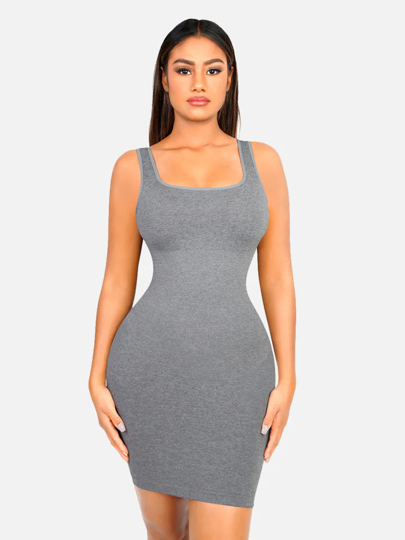 Madella Seamless Square Neck Shaping Dress