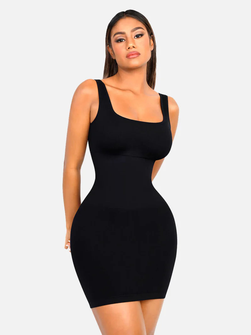 Madella Seamless Square Neck Shaping Dress