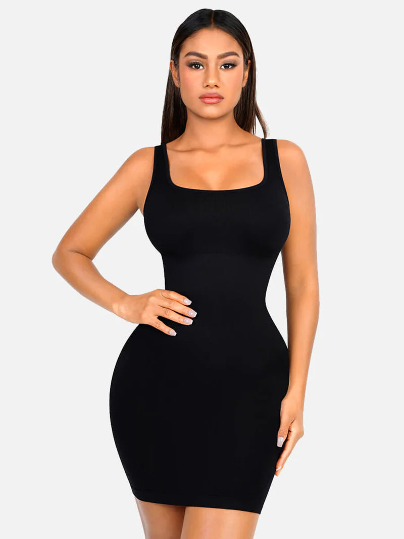 Madella Seamless Square Neck Shaping Dress