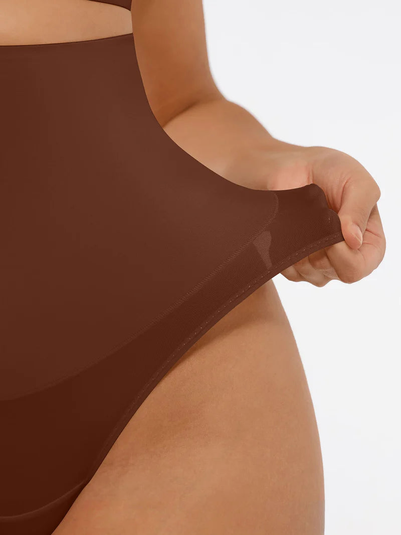 Madella Mid-Waisted Thong Tummy Control Shaper Panties