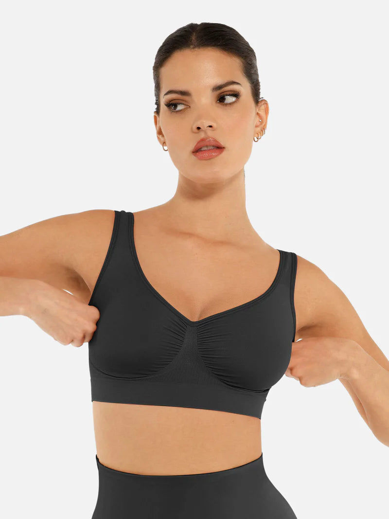 Madella No Underwire Wide Straps Everyday Bra
