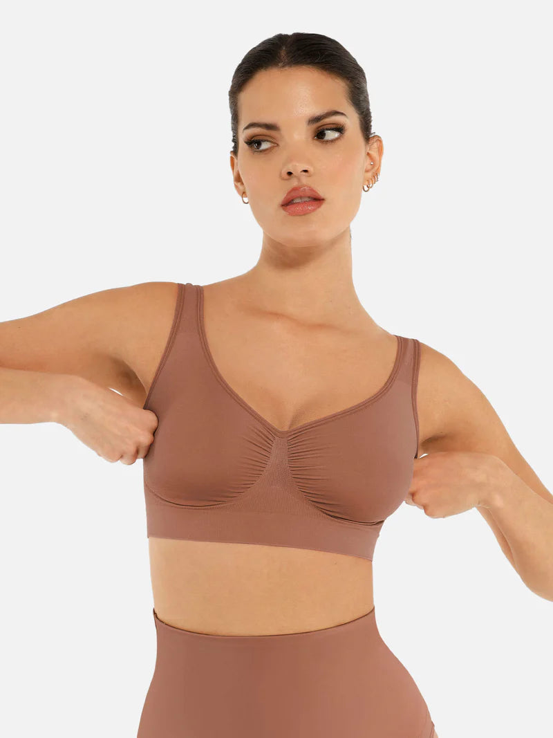Madella No Underwire Wide Straps Everyday Bra