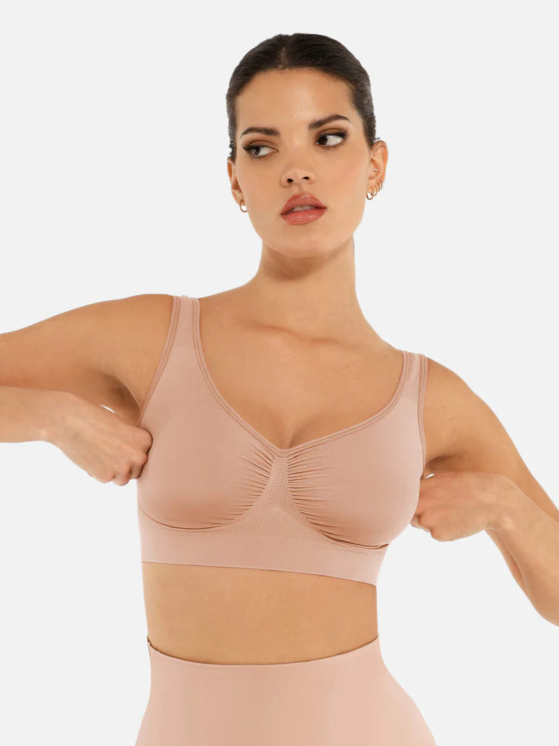 Madella No Underwire Wide Straps Everyday Bra