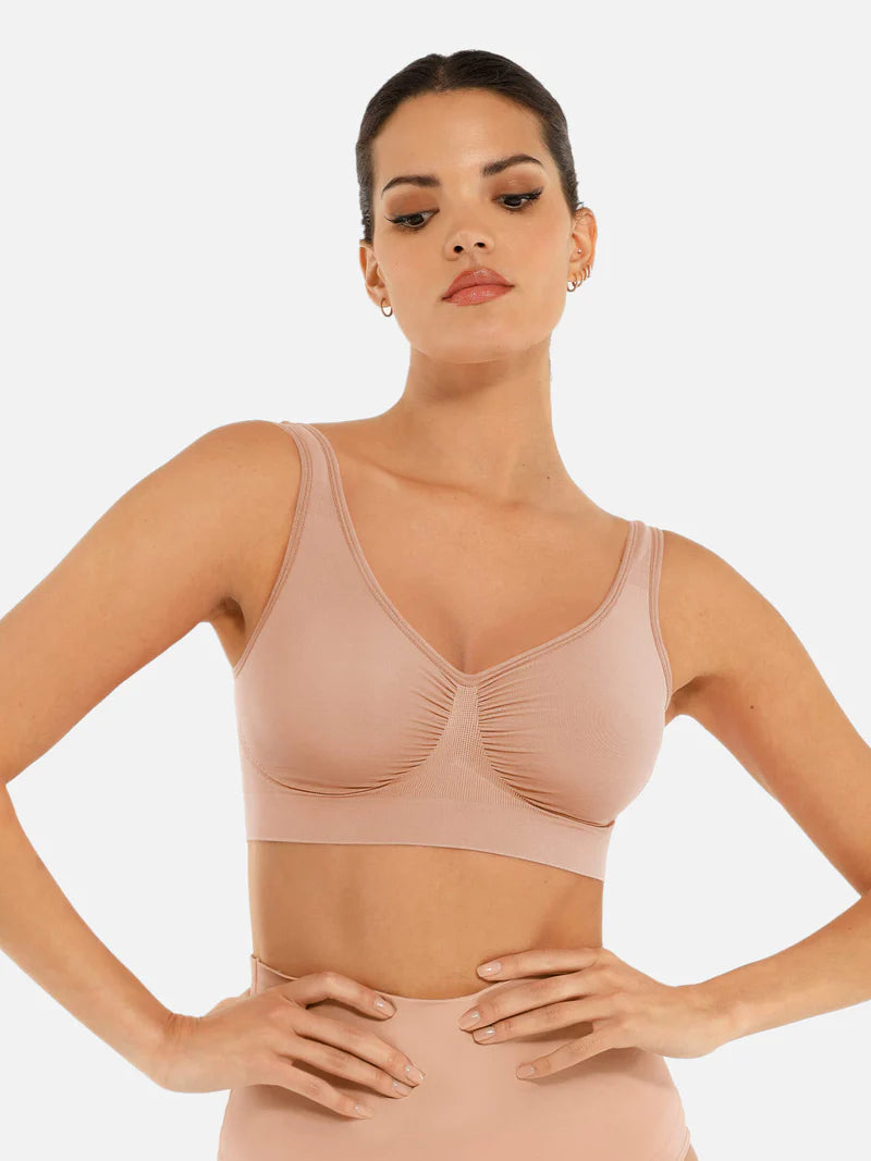 Madella No Underwire Wide Straps Everyday Bra