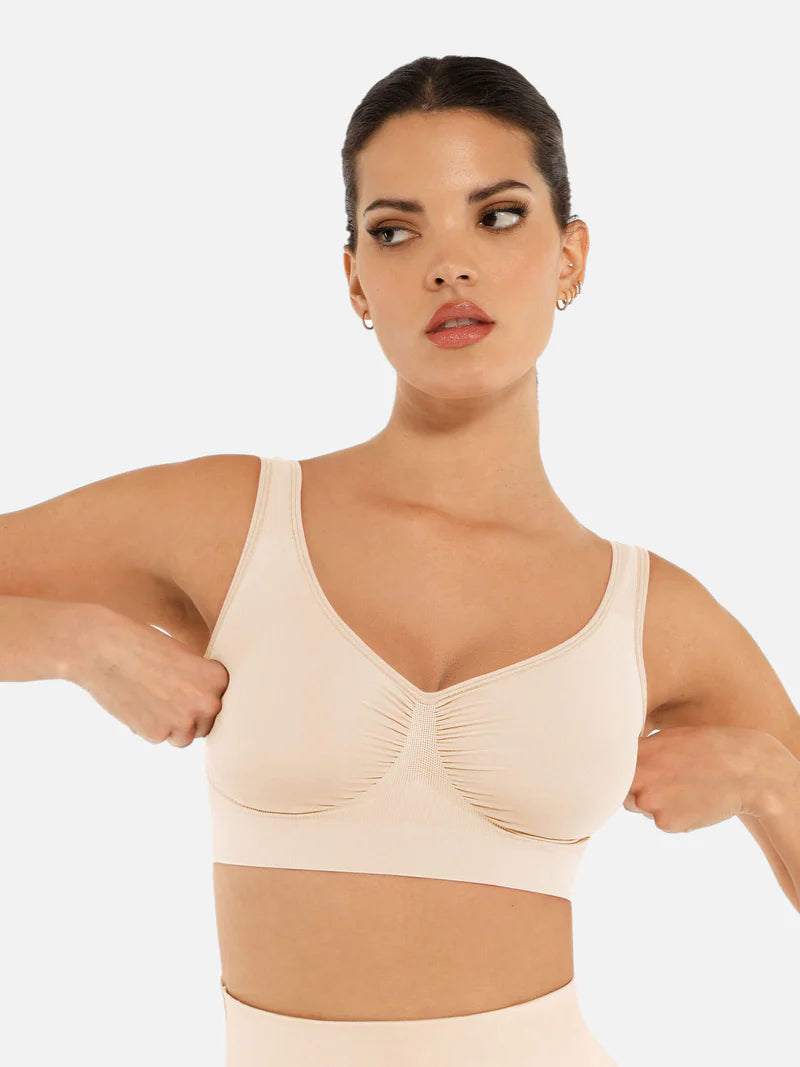 Madella No Underwire Wide Straps Everyday Bra