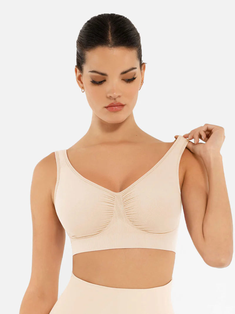 Madella No Underwire Wide Straps Everyday Bra