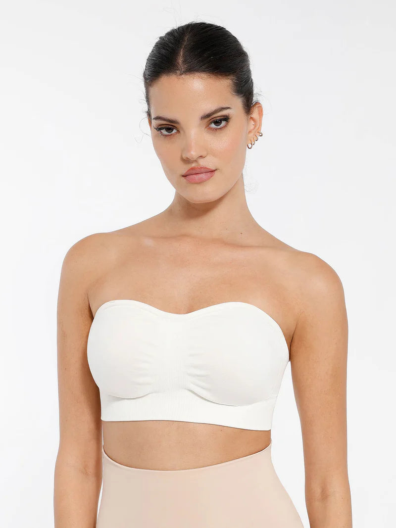 Madella Seamless Anti-Slip Bandeau Bra