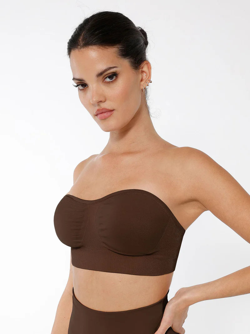 Madella Seamless Anti-Slip Bandeau Bra