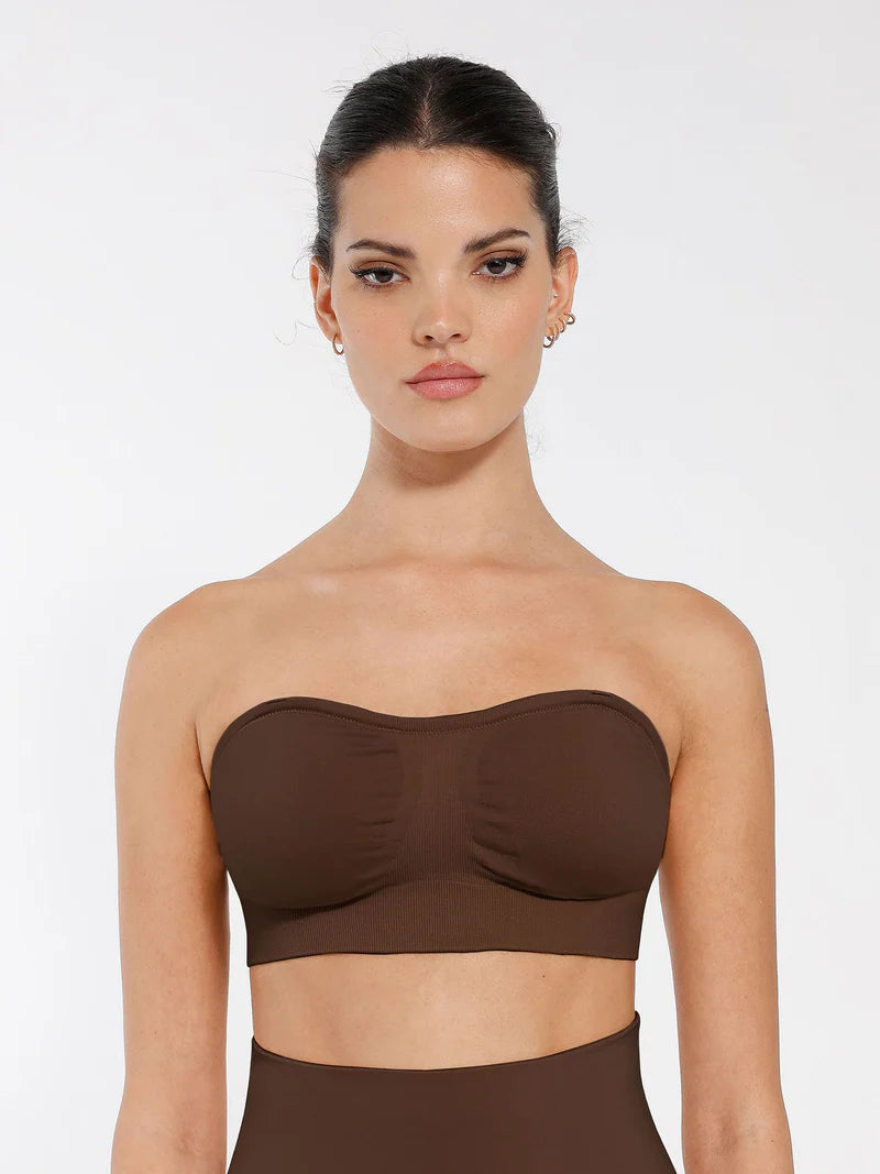 Madella Seamless Anti-Slip Bandeau Bra