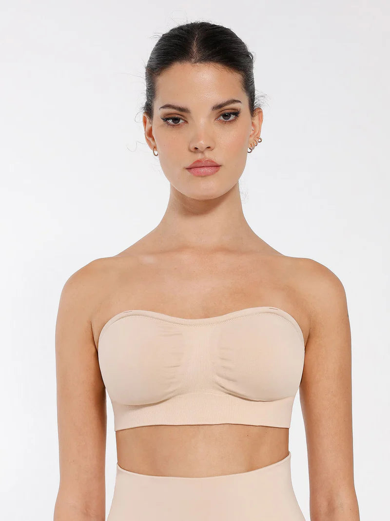 Madella Seamless Anti-Slip Bandeau Bra