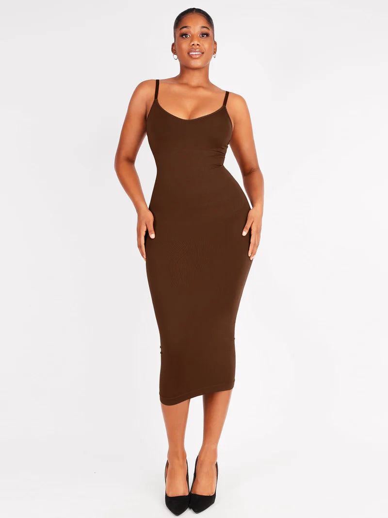 Madella Seamless Midi Body Shaper Dress
