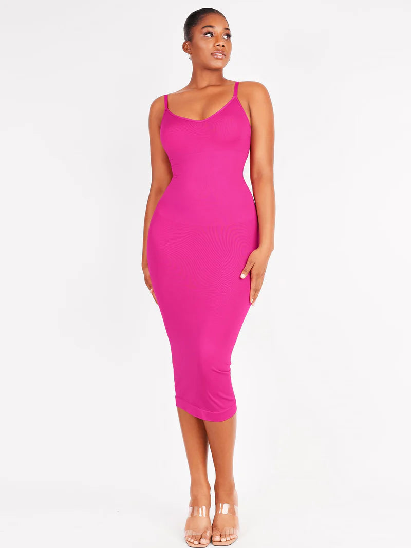 Madella Seamless Midi Body Shaper Dress