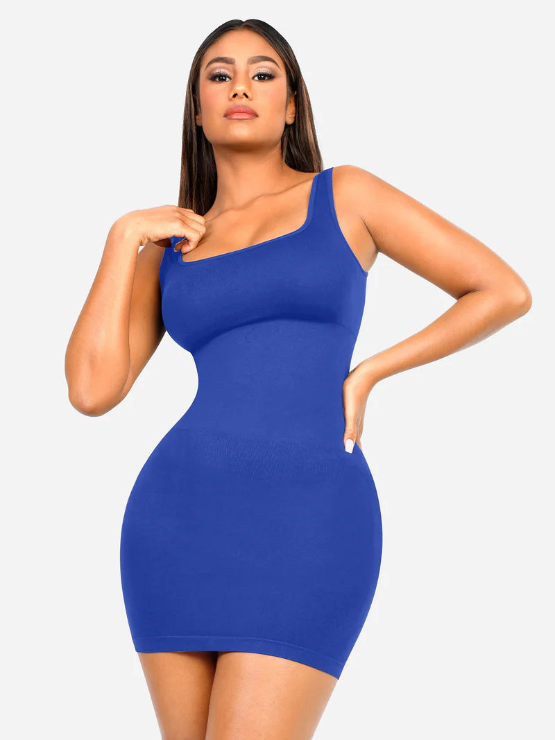 Madella Seamless Square Neck Shaping Dress