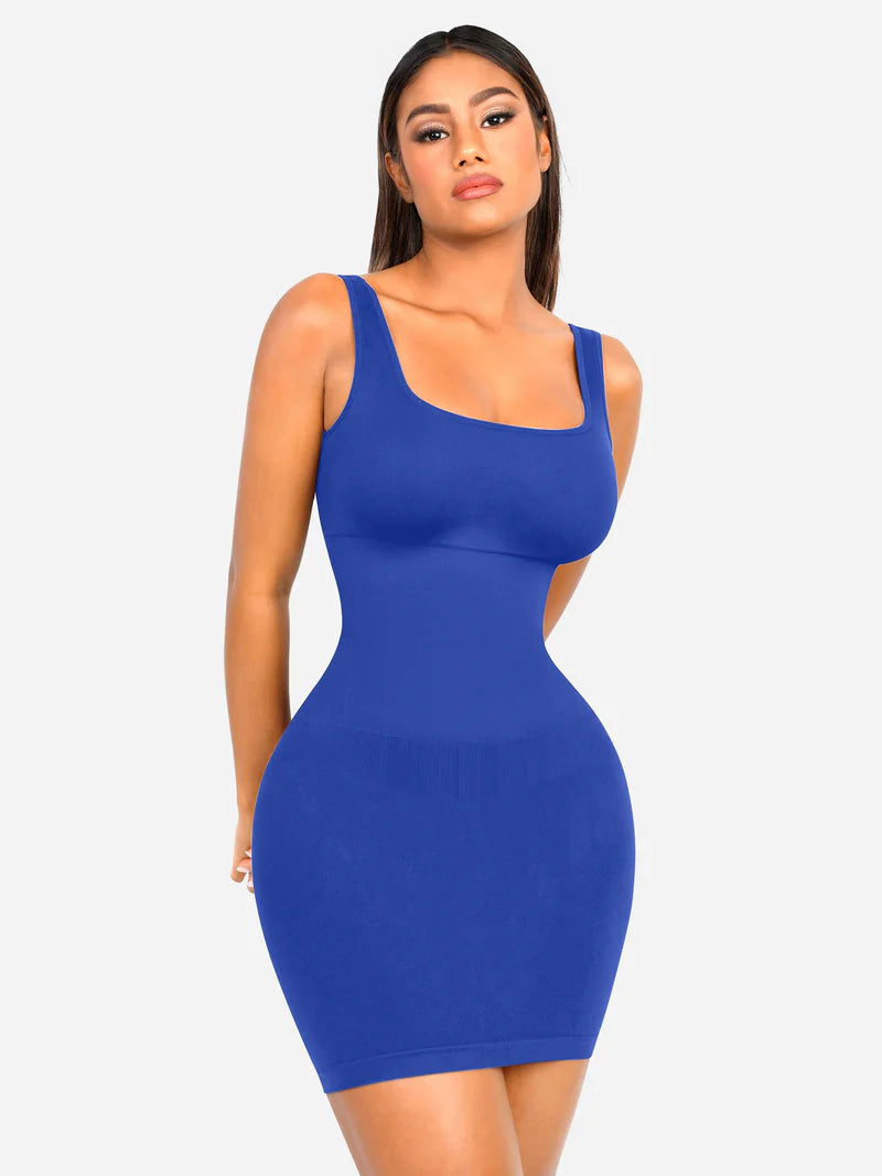 Madella Seamless Square Neck Shaping Dress