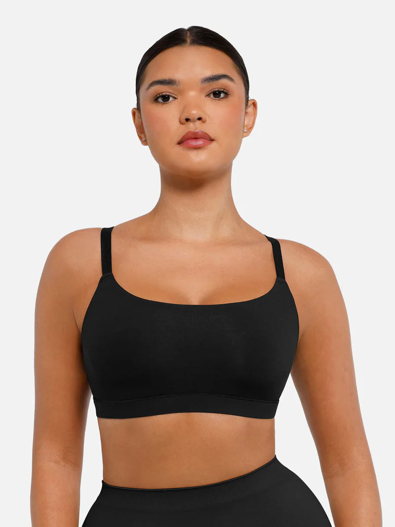 Madella Everyday Wireless Invisible Square Neck Bra
