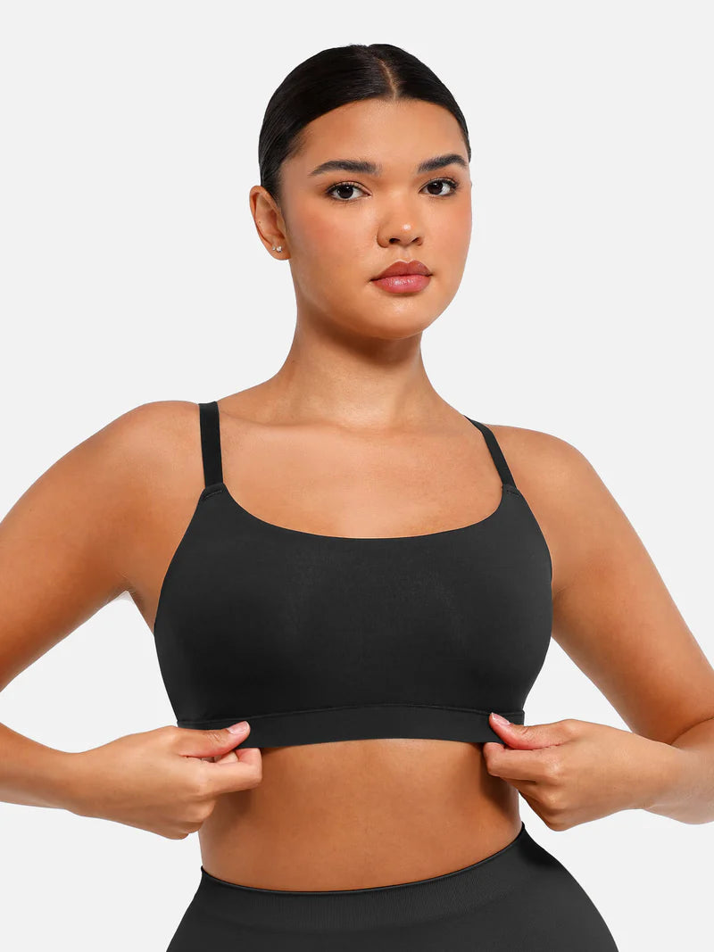 Madella Everyday Wireless Invisible Square Neck Bra