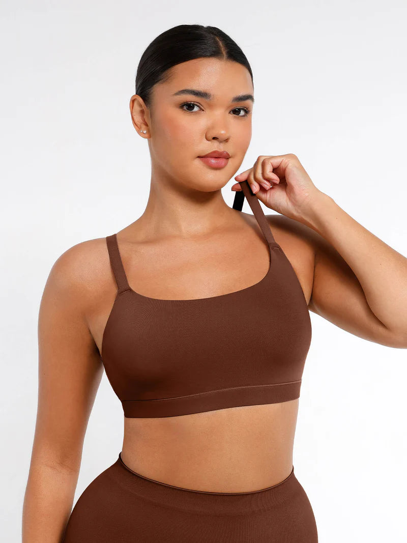 Madella Everyday Wireless Invisible Square Neck Bra