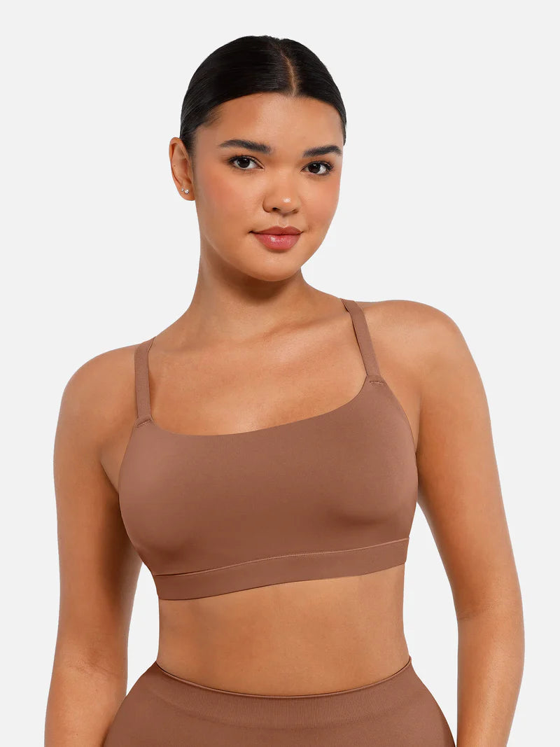 Madella Everyday Wireless Invisible Square Neck Bra