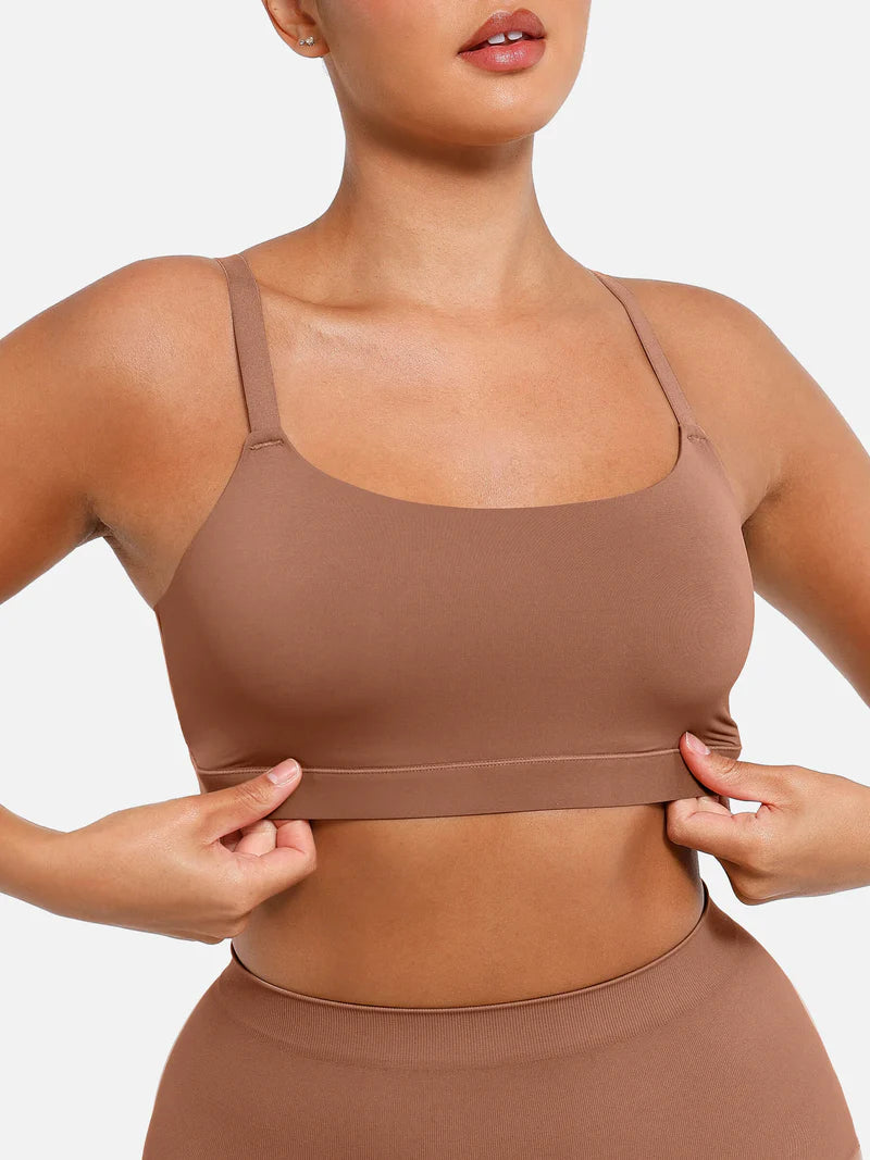 Madella Everyday Wireless Invisible Square Neck Bra