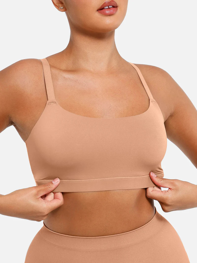 Madella Everyday Wireless Invisible Square Neck Bra