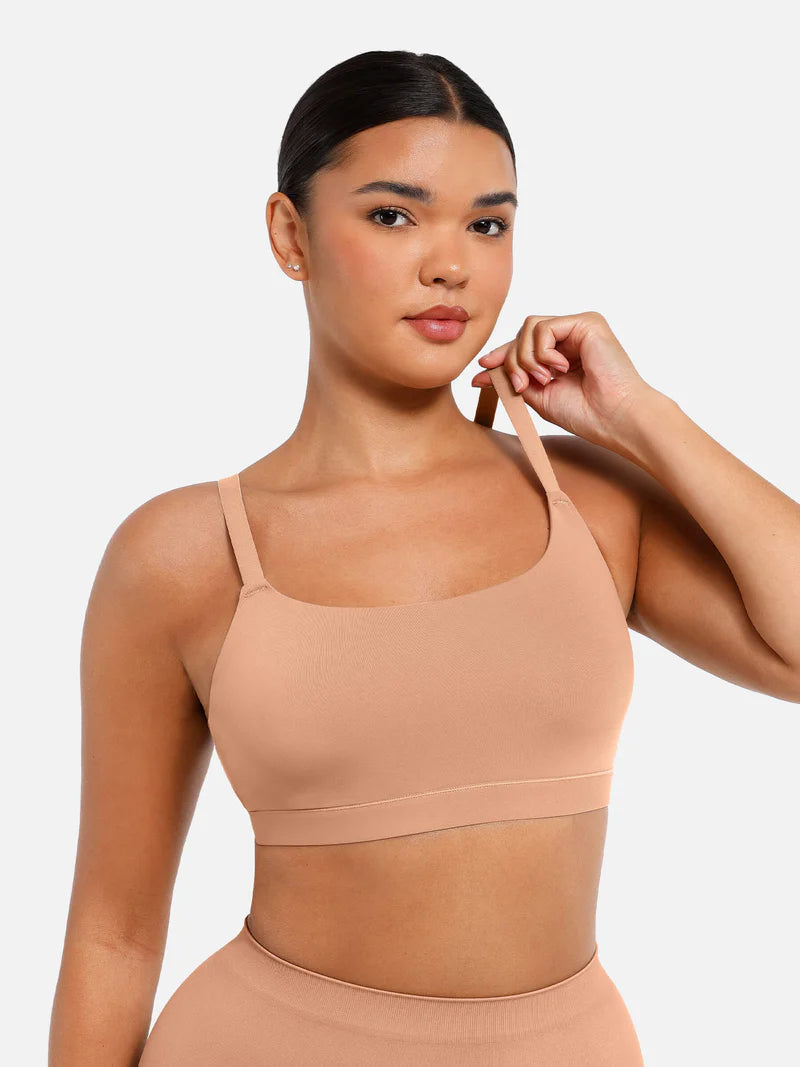 Madella Everyday Wireless Invisible Square Neck Bra
