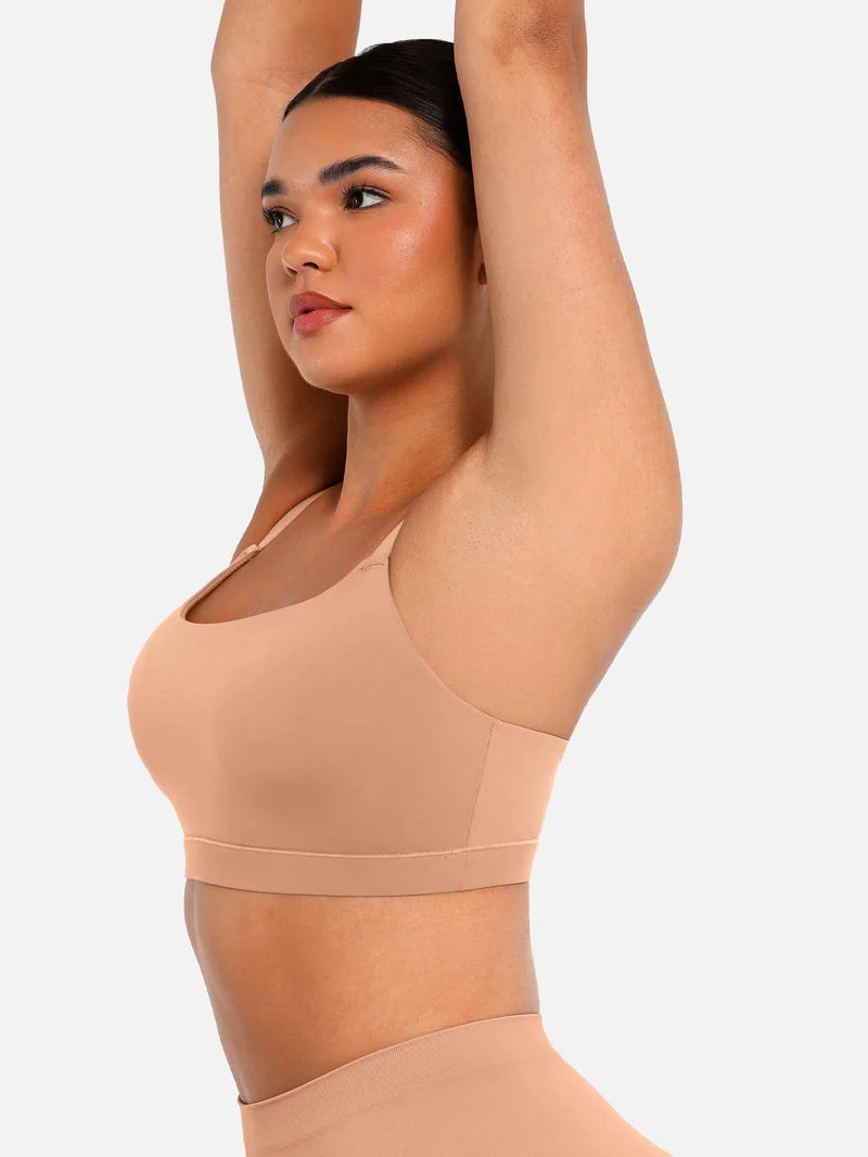 Madella Everyday Wireless Invisible Square Neck Bra