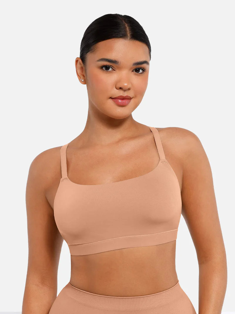 Madella Everyday Wireless Invisible Square Neck Bra