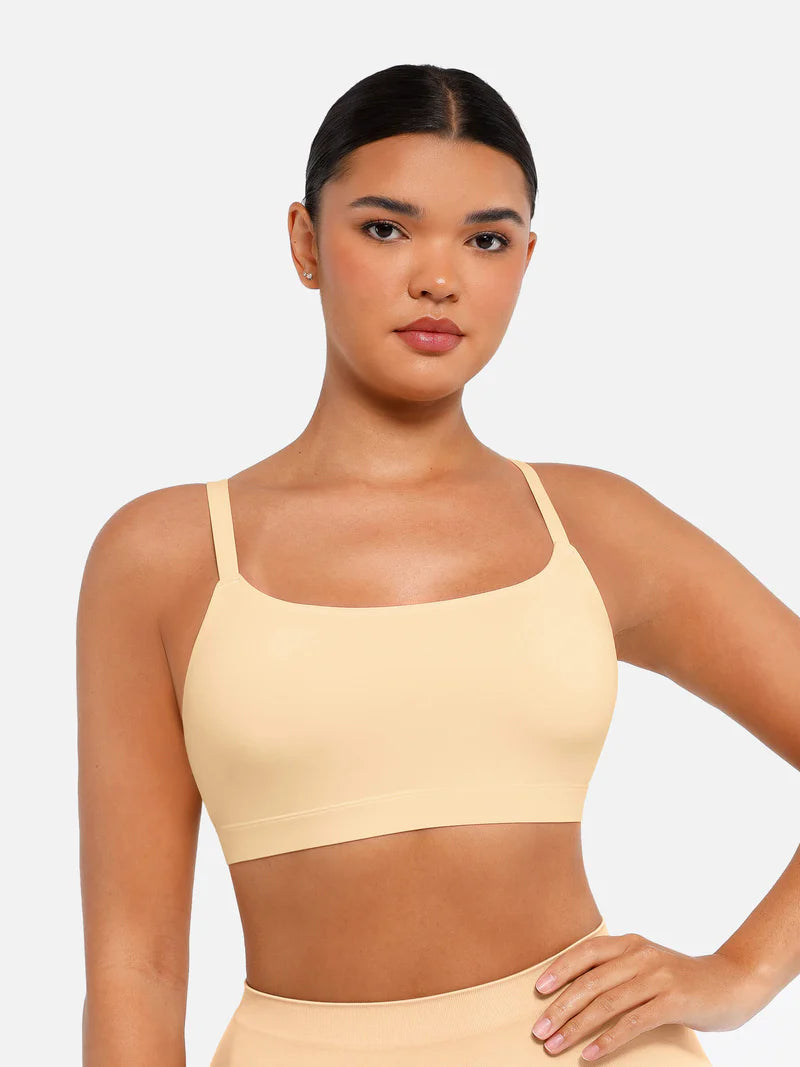 Madella Everyday Wireless Invisible Square Neck Bra