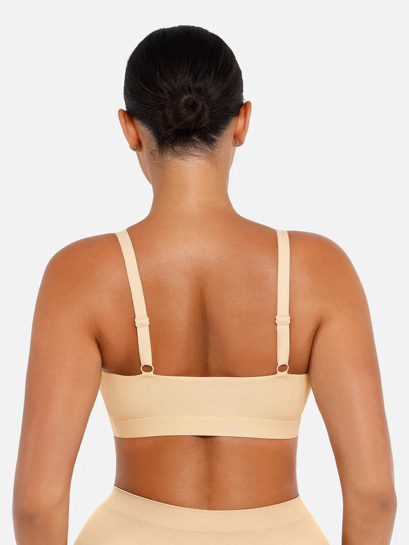 Madella Everyday Wireless Invisible Square Neck Bra