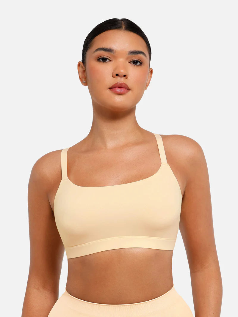 Madella Everyday Wireless Invisible Square Neck Bra