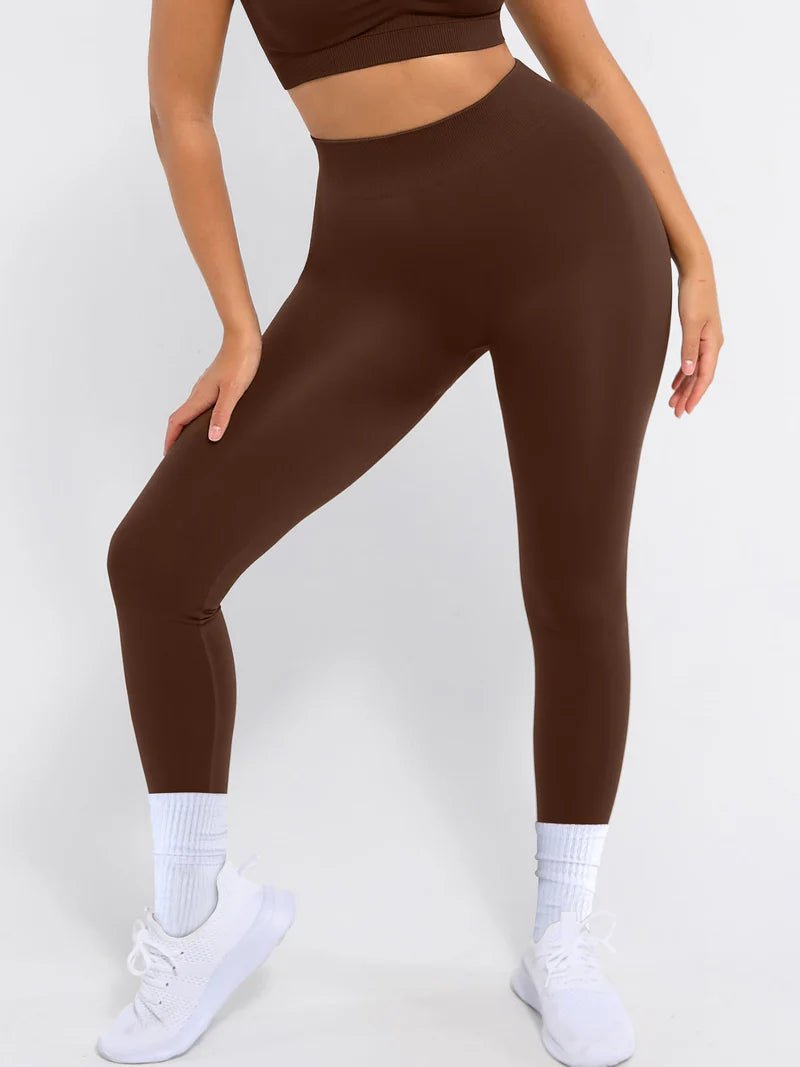Madella Seamless High Waisted Yoga Leggings for Tummy Control and Leg Sculpting