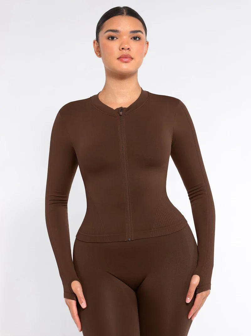 Madella Seamless Long-Sleeve Workout Top