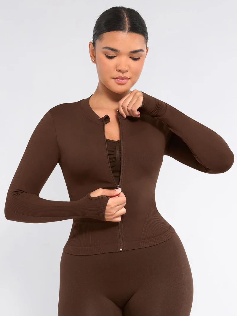 Madella Seamless Long-Sleeve Workout Top