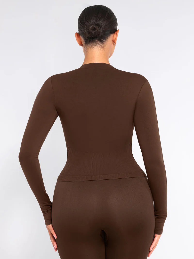 Madella Seamless Long-Sleeve Workout Top