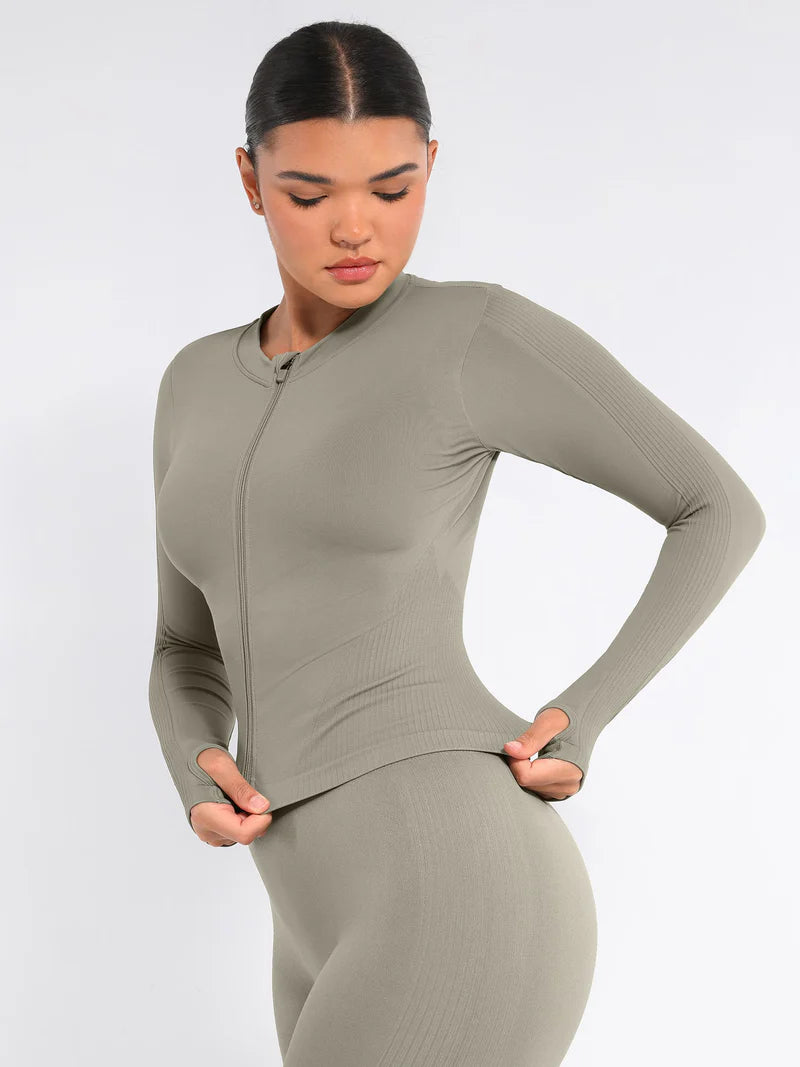 Madella Seamless Long-Sleeve Workout Top