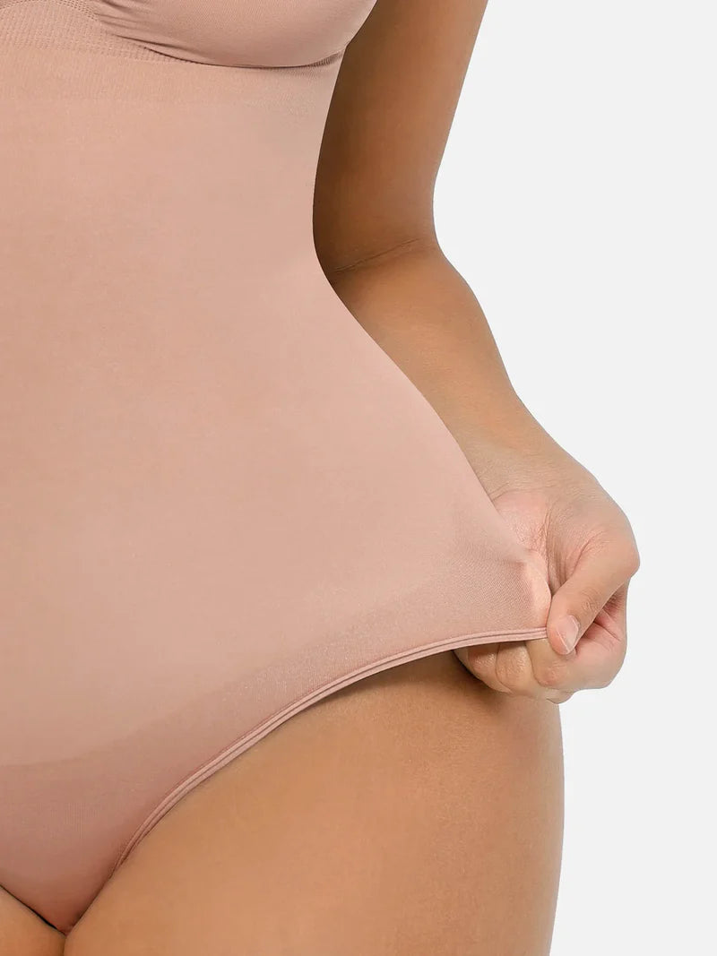Madella Tummy Control Seamless Thong Bodysuit