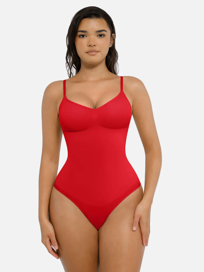 Madella Tummy Control Seamless Thong Bodysuit
