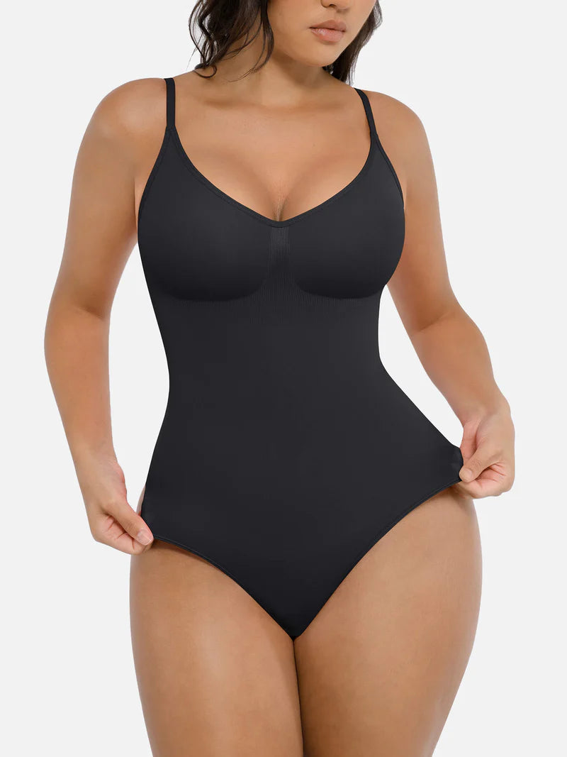 Madella Tummy Control Seamless Thong Bodysuit