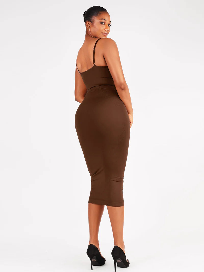 Madella Seamless Midi Body Shaper Dress