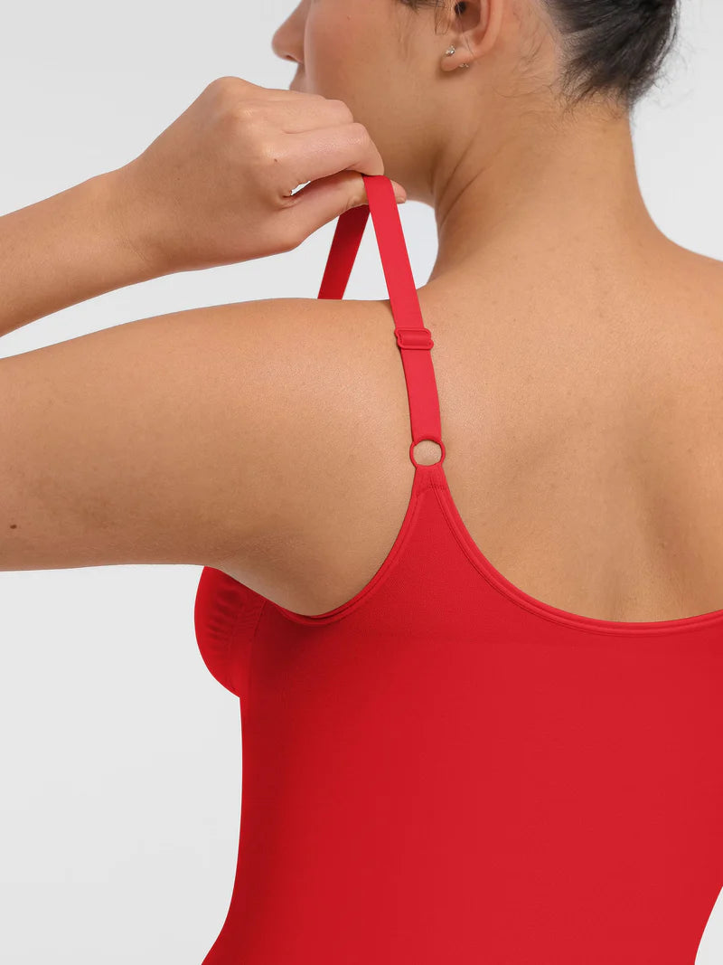 Madella Tummy Control Seamless Zipper Shaping Bodysuit