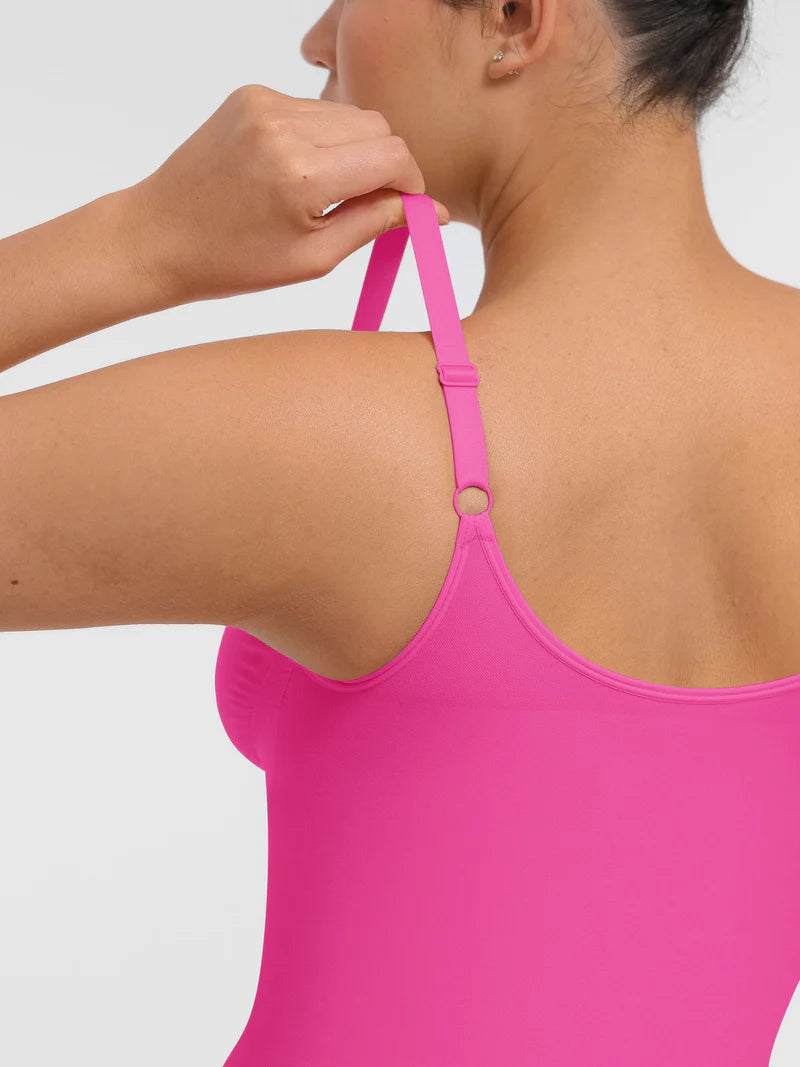 Madella Tummy Control Seamless Zipper Shaping Bodysuit