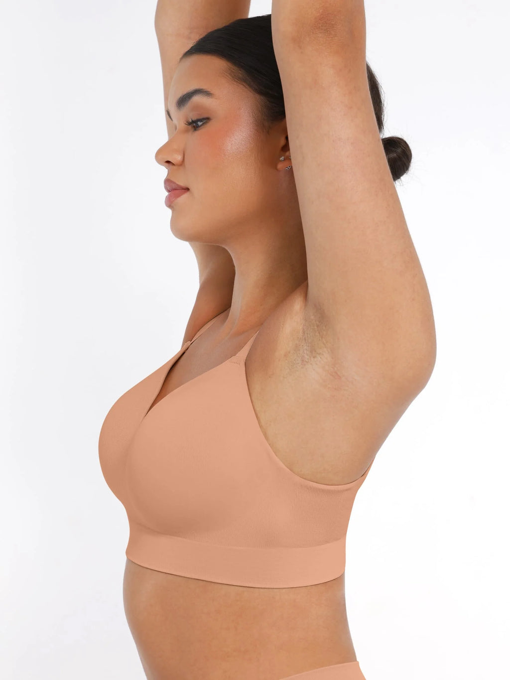 Madella Wireless Push-Up Seamless Comfort Full Coverage Bra