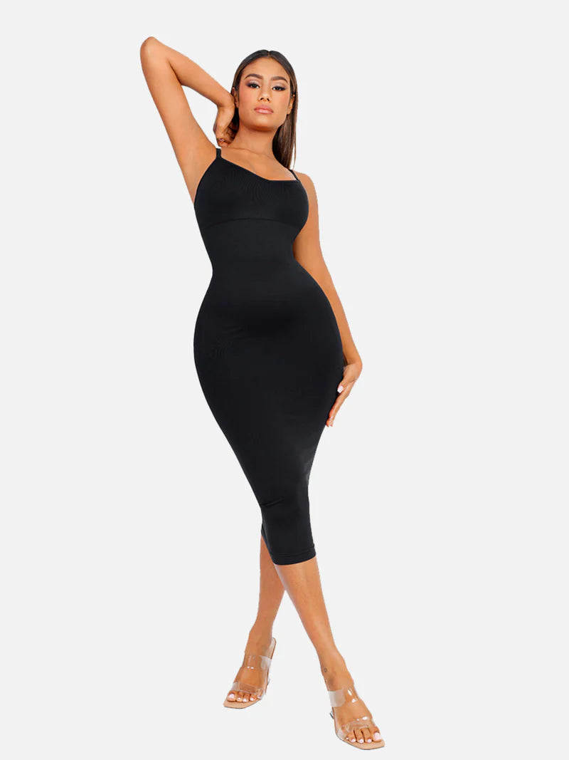 Madella Seamless Midi Body Shaper Dress