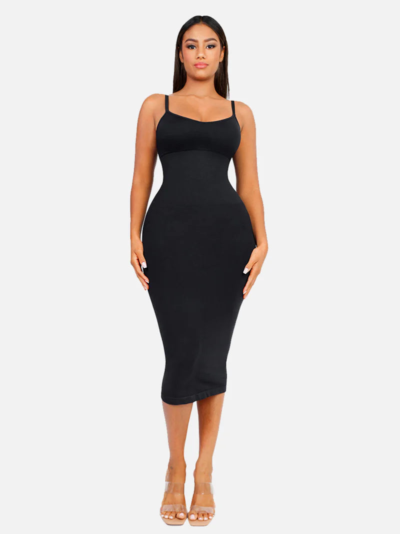 Madella Seamless Midi Body Shaper Dress