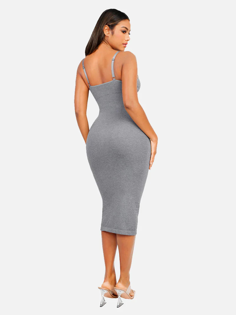 Madella Seamless Midi Body Shaper Dress