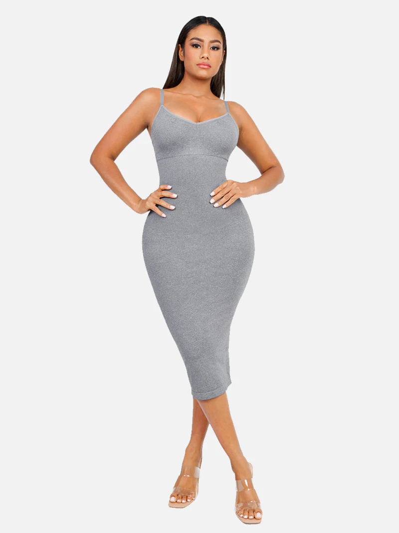 Madella Seamless Midi Body Shaper Dress