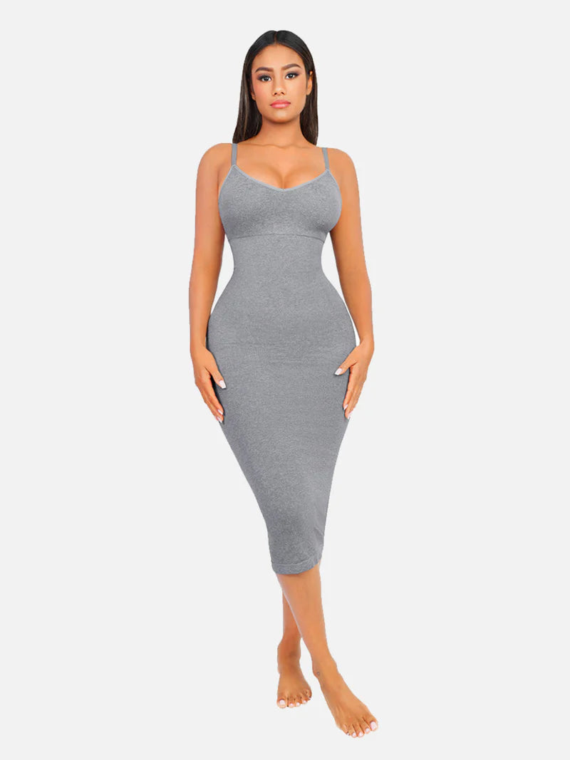 Madella Seamless Midi Body Shaper Dress