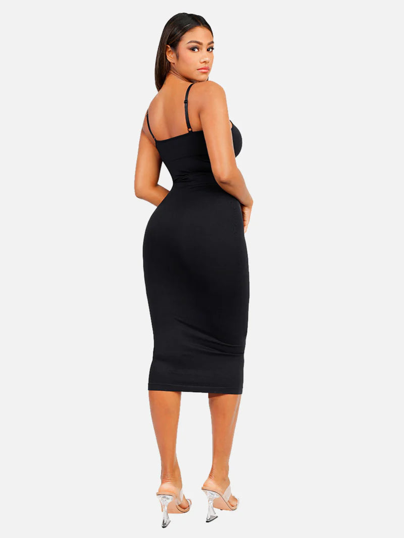 Madella Seamless Midi Body Shaper Dress